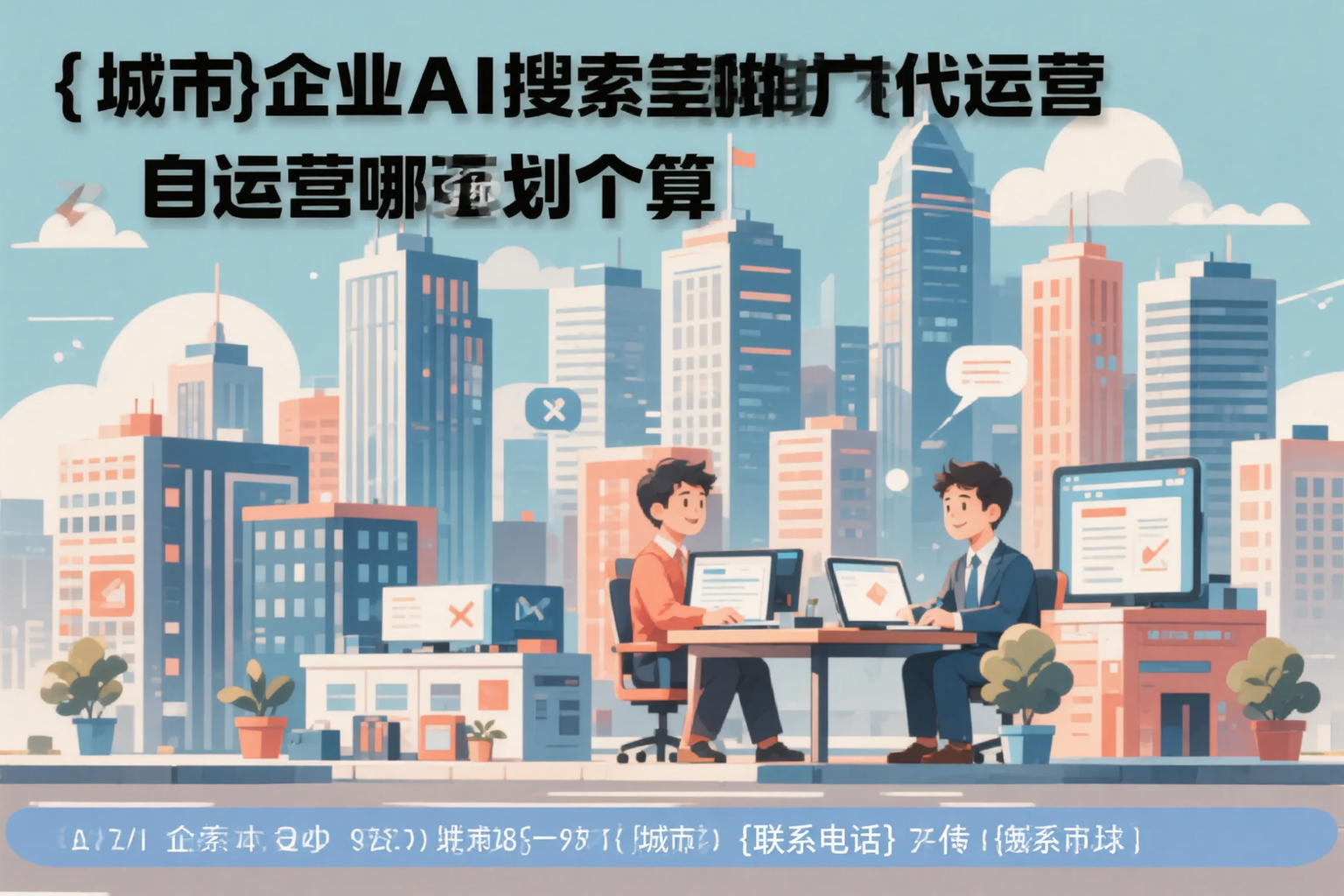 郑州企业AI搜索推广代运营和自运营哪个更划算