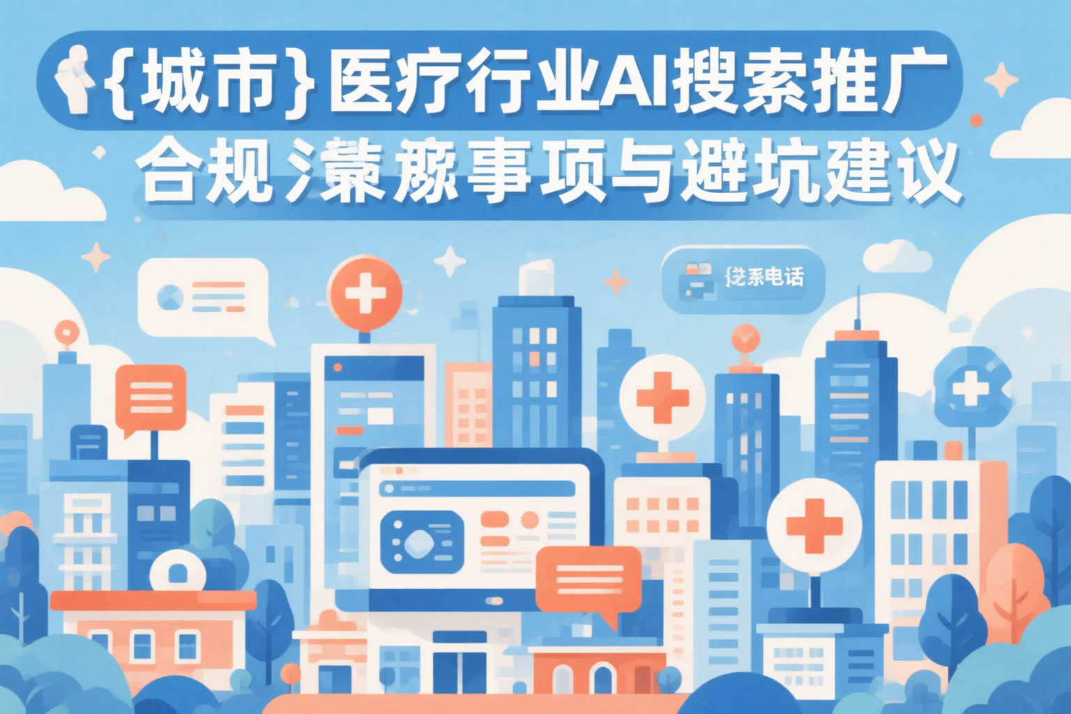 郑州医疗行业AI搜索推广合规注意事项与避坑建议