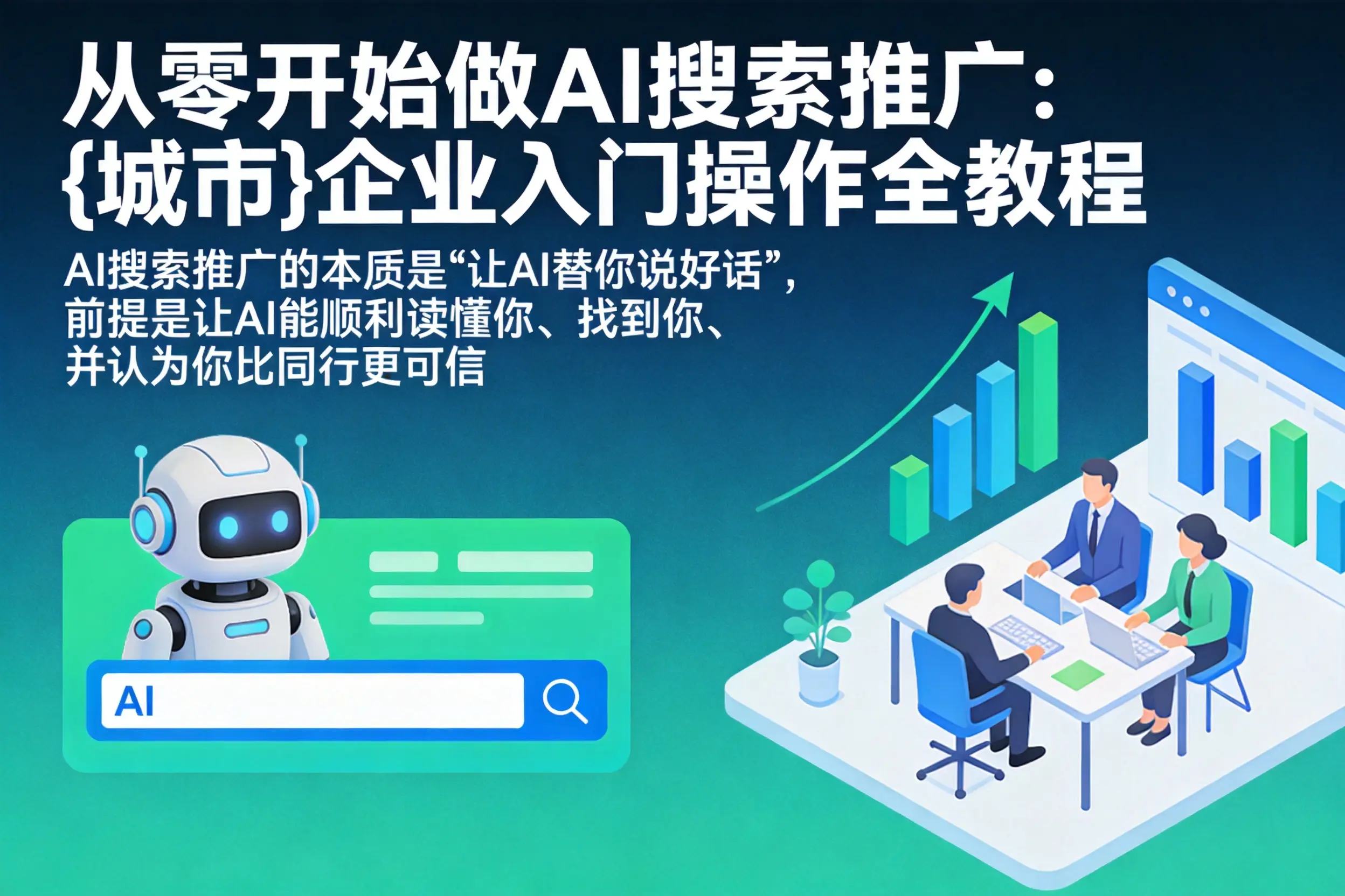 从零开始做AI搜索推广:郑州企业入门操作全教程
