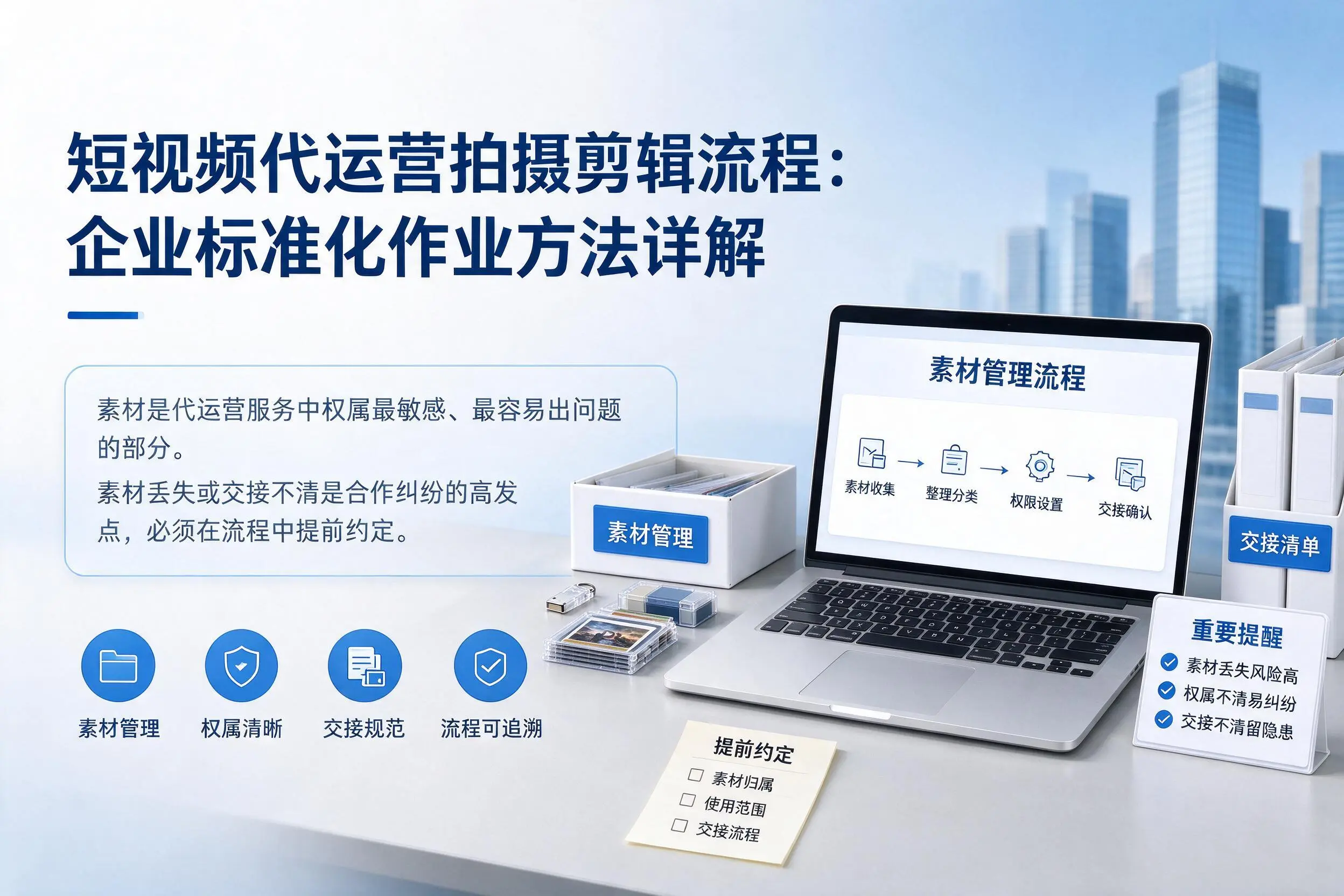 短视频代运营拍摄剪辑流程:郑州企业标准化作业方法详解